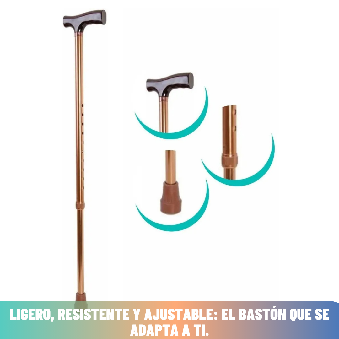 Bastón FlexiStep™: Apoyo y estabilidad en cada paso.