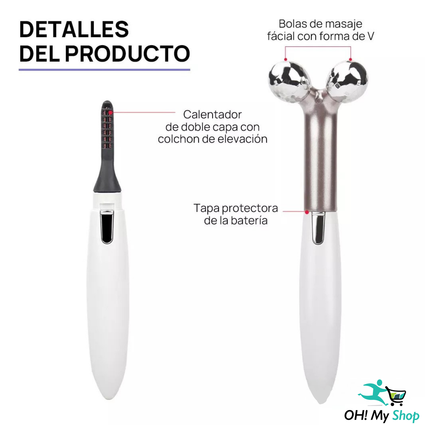 BellaLift™ - Rizador de Pestañas y Masajeador Facial ¡PROMO 2X1!