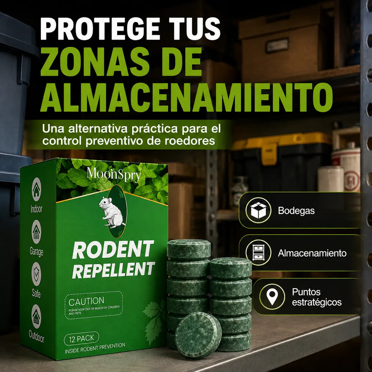 RatAway®: Repelente para Ratas y Ratones