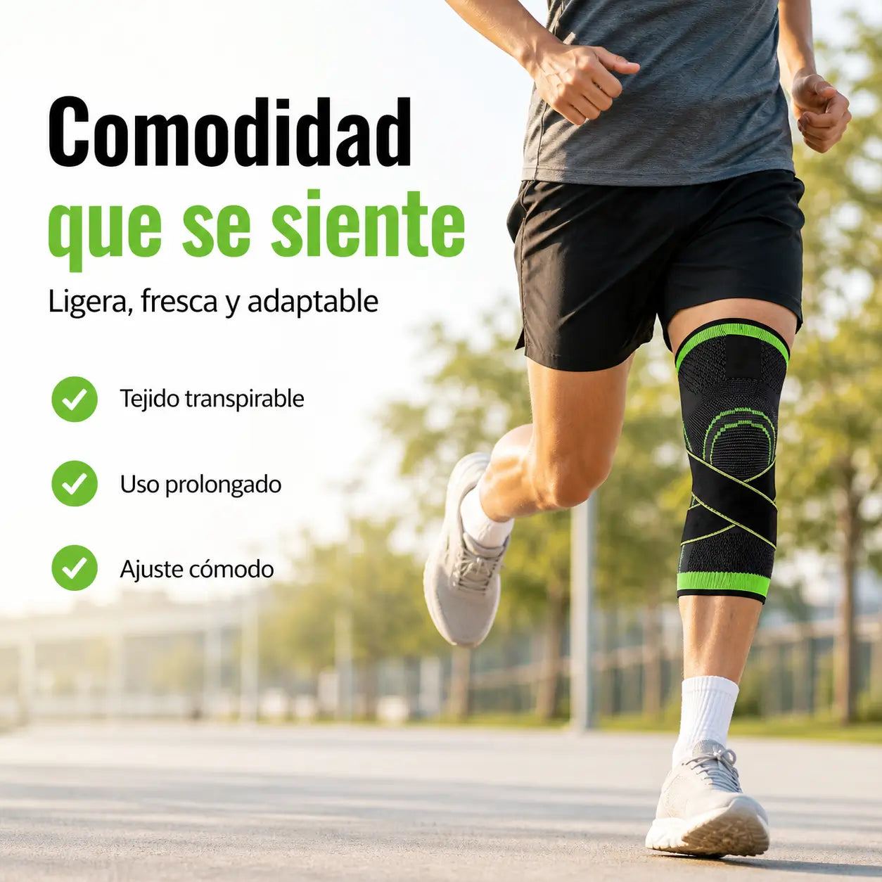 ¡PROMO 2X1! ProKnee Flex®: Rodillera de Compresión Ajustable