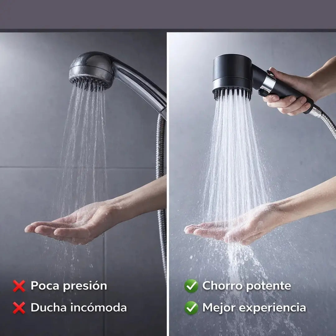 Cabezal de Ducha Multifuncional de Alta Presión: Más Potencia y Menos Desperdicio de Agua