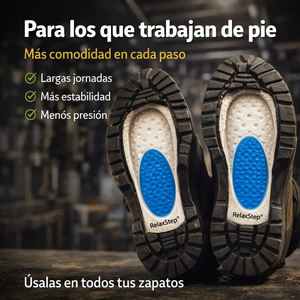 RelaxStep®️: Plantillas Ortopédicas, Comodidad Diaria para tus Pies