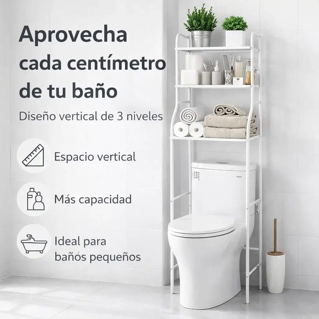 Estante Organizador de Baño: Ordena tu Baño y Aprovecha cada Centímetro