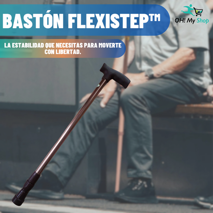 Bastón FlexiStep™: Apoyo y estabilidad en cada paso.