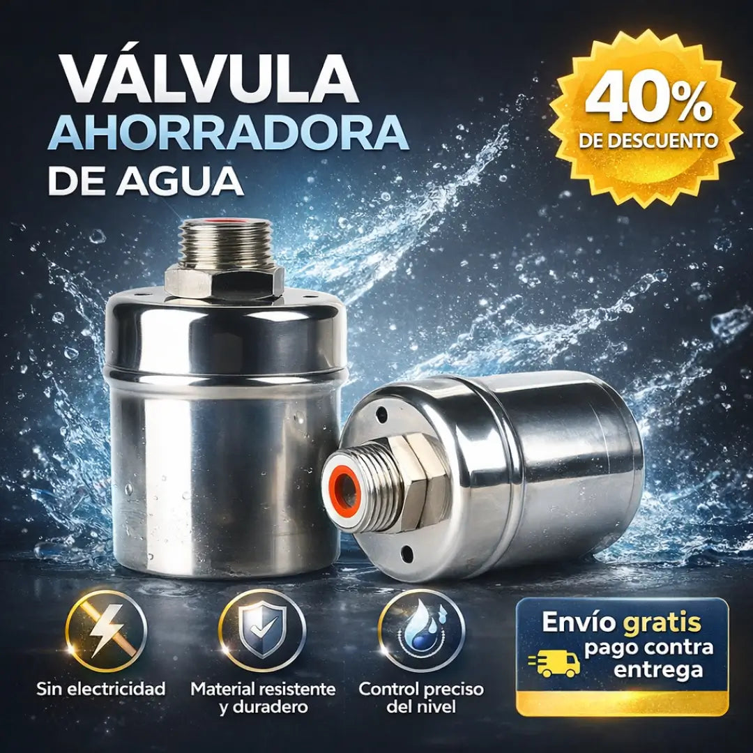 AquaStop®️: Válvula Automática Ahorradora de Agua