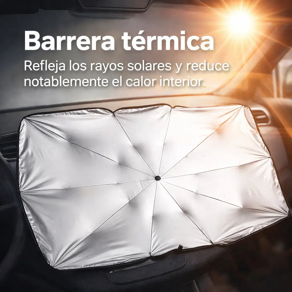 Parasol Plegable Winuerk®️: Protección Total contra el Calor