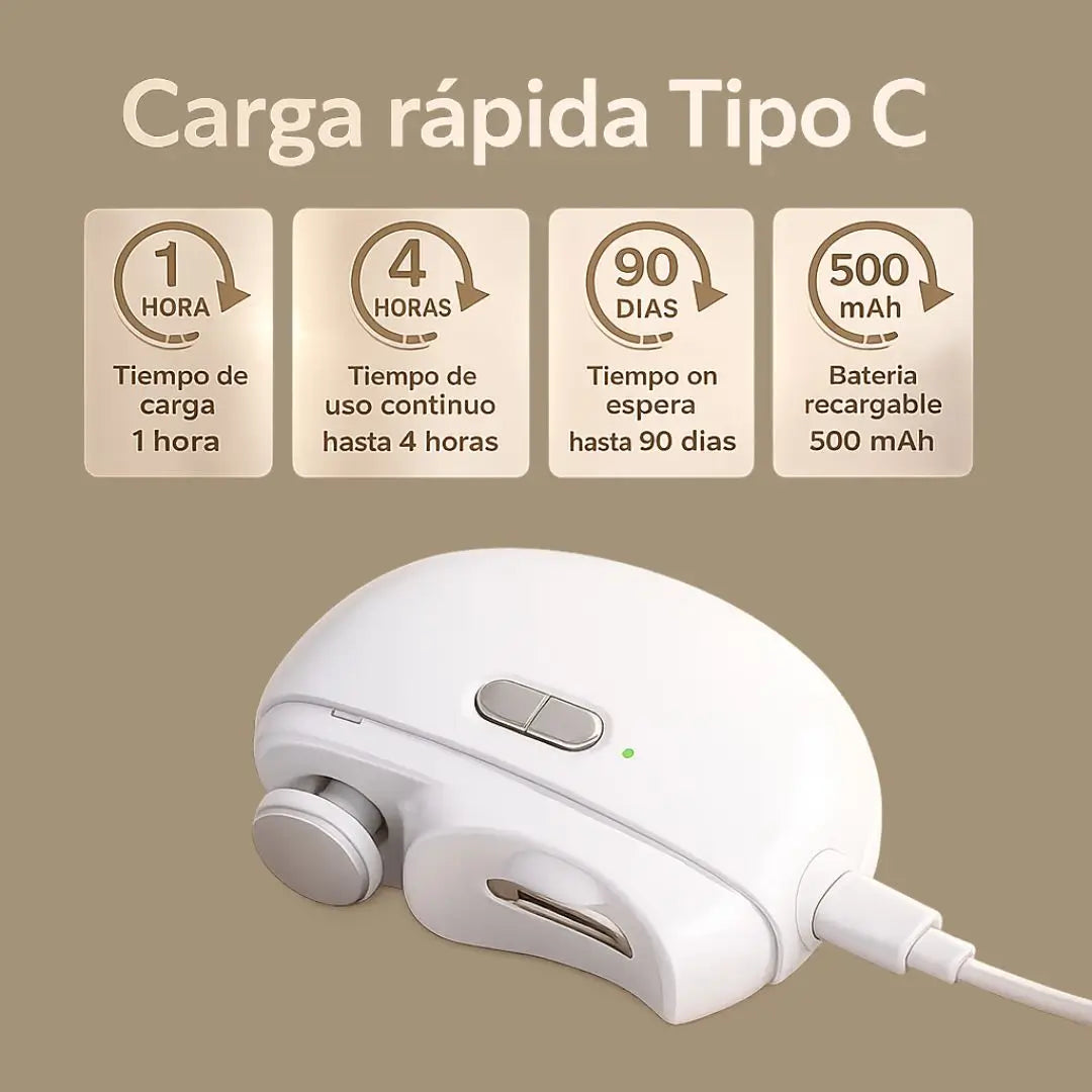 💅 Cortaúñas Eléctrico ProCare®️: Uñas Impecables en Segundos