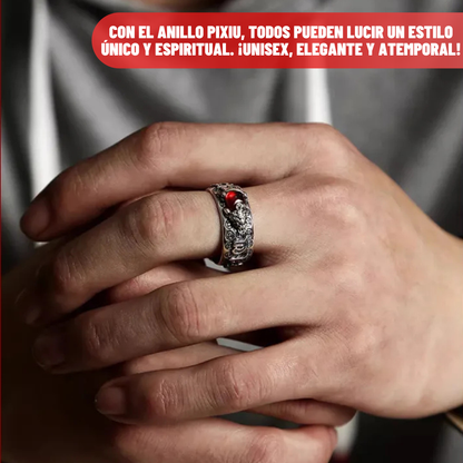 ¡PROMO 2X1! Anillo ajustable Pixyu Corazón de Buda: Atrae Riqueza y Abundancia con Estilo