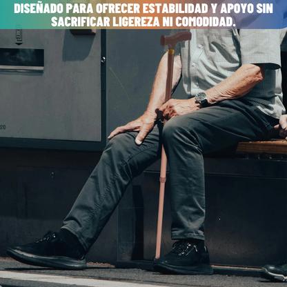Bastón FlexiStep™: Apoyo y estabilidad en cada paso.