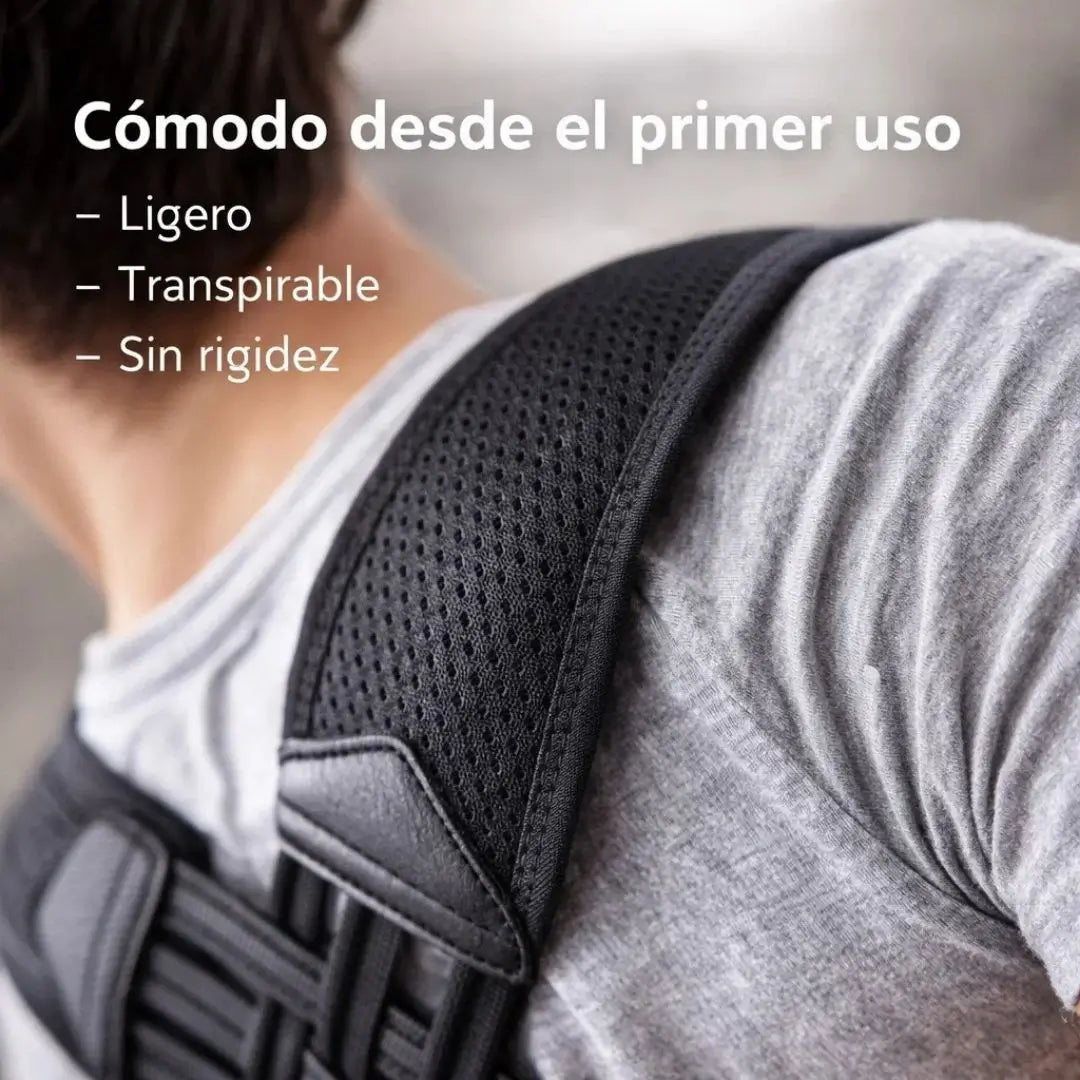 ¡PROMO 2X1! PostureFlex Pro®️: Corrector de Postura Ajustable e Invisible