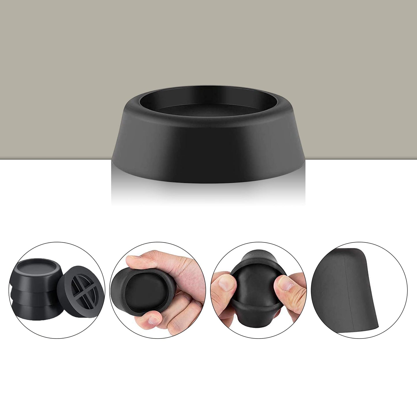 SET X4 - Almohadillas Antideslizantes: Más Estabilidad, Menos Ruido y Mayor Durabilidad.
