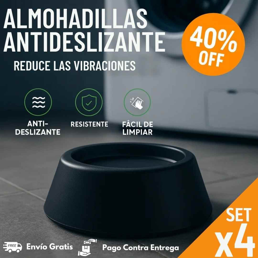 SET X4 - Almohadillas Antideslizantes: Más Estabilidad, Menos Ruido y Mayor Durabilidad.