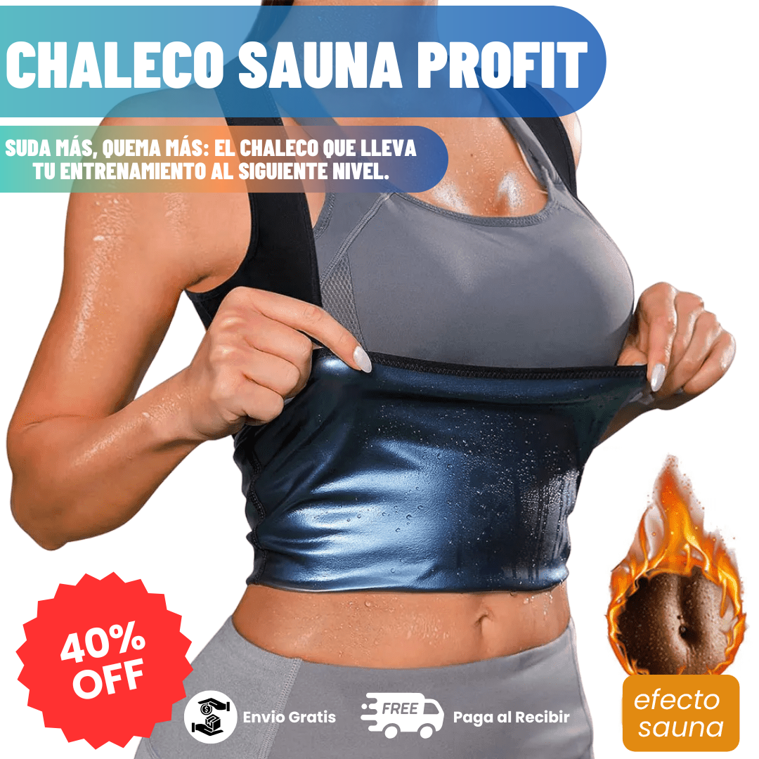 Chaleco Sauna Mujer Deportiva
