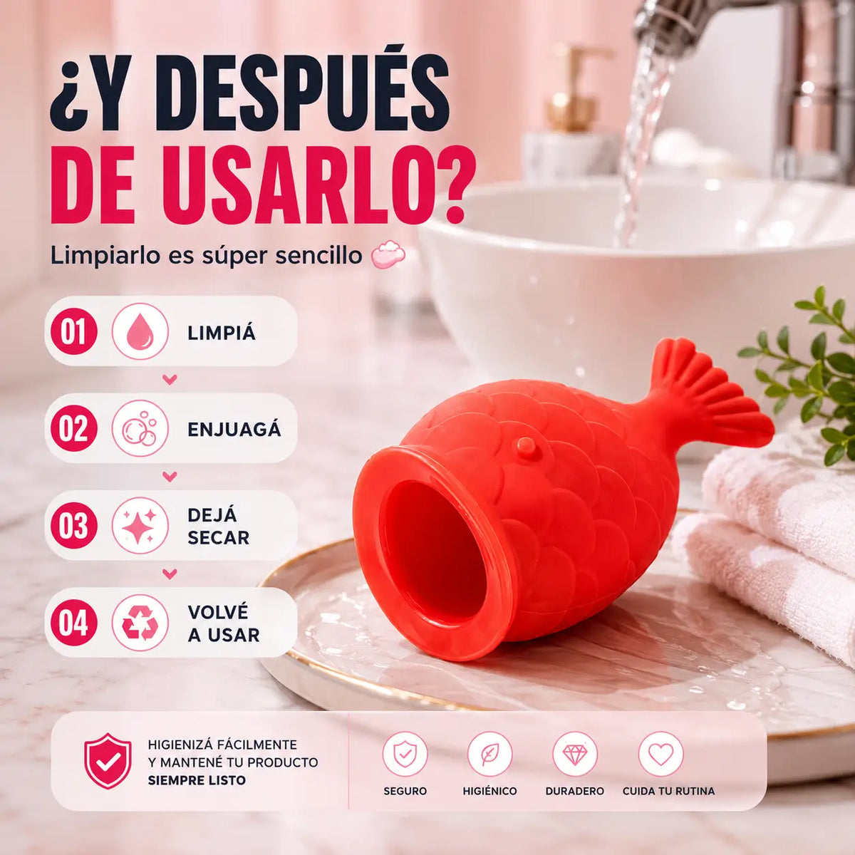 LipFish®️: Voluminizador de Labios Boca de Pez + Rodillo Facial de Piedra Volcánica de REGALO 🎁