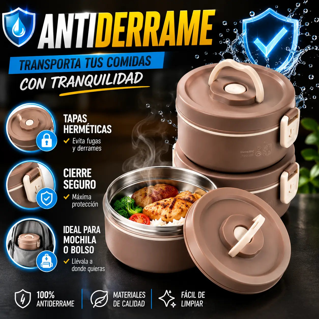 LunchPro®️: La Lonchera Térmica Premium para Llevar tus Comidas