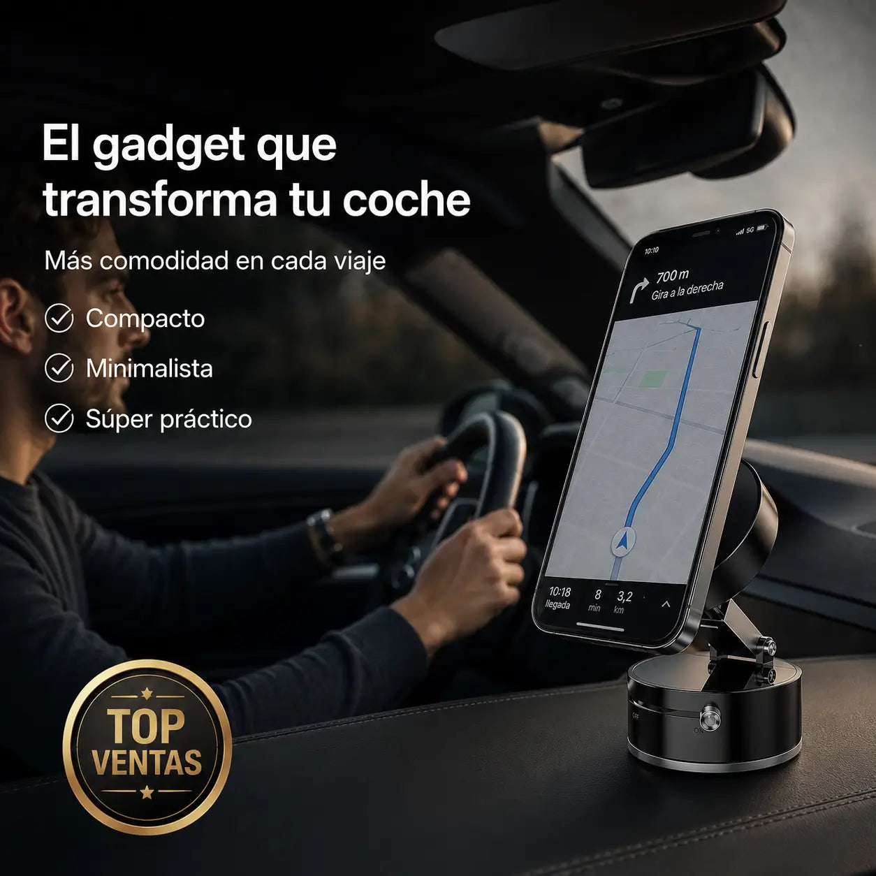 ¡PROMO 2X1! MagGrip Ultra®: Soporte Magnético Inteligente 360°