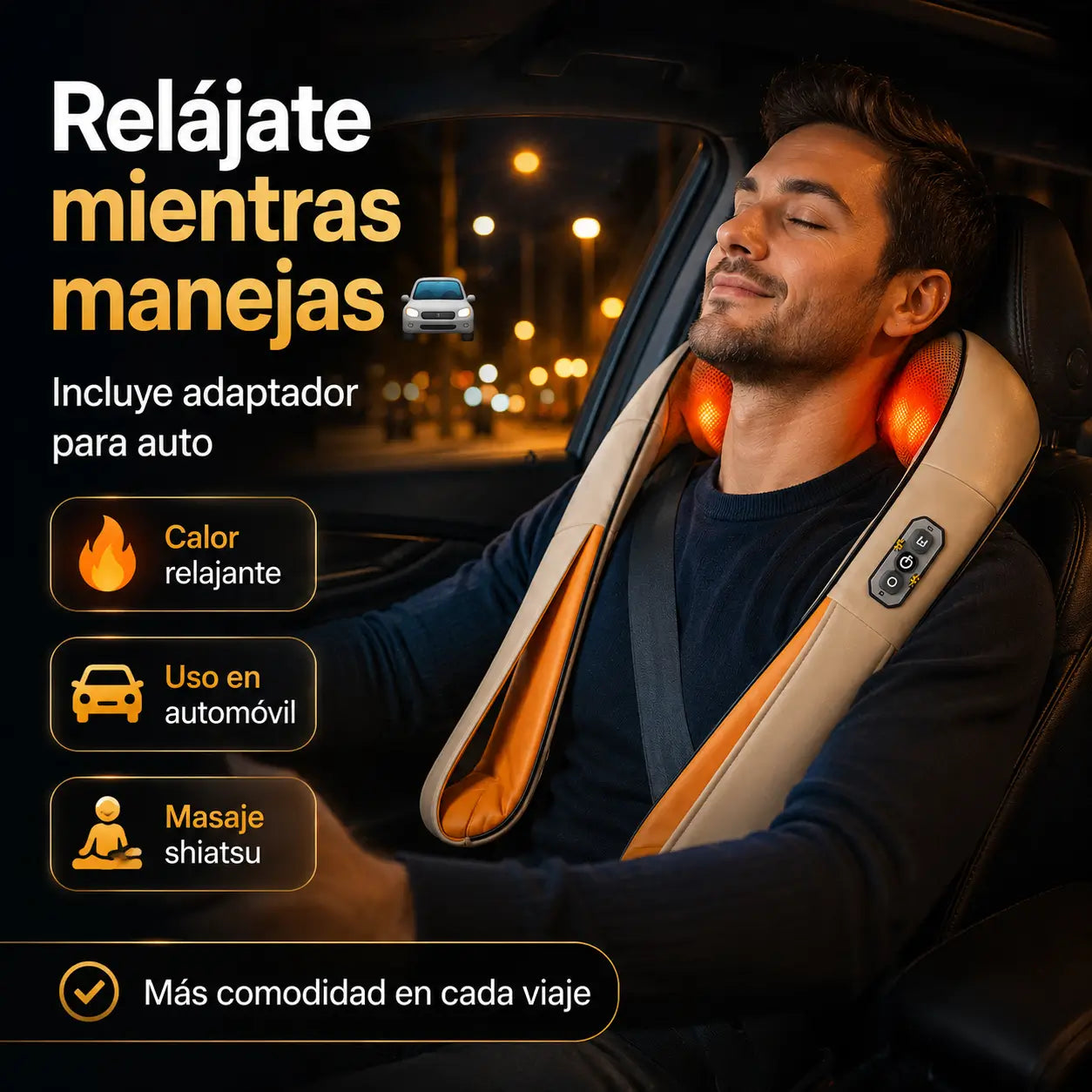 RelaxHeat Pro®️: Relaja cuello, espalda y músculos en minutos 🔥