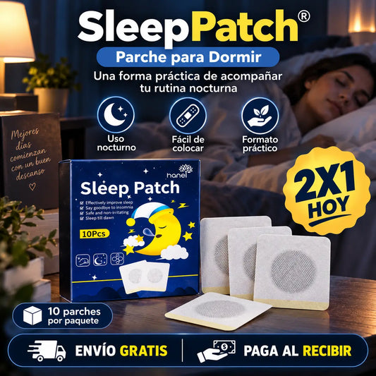 ¡PROMO 2X1! SleepPatch®️: Parche Nocturno para Dormir