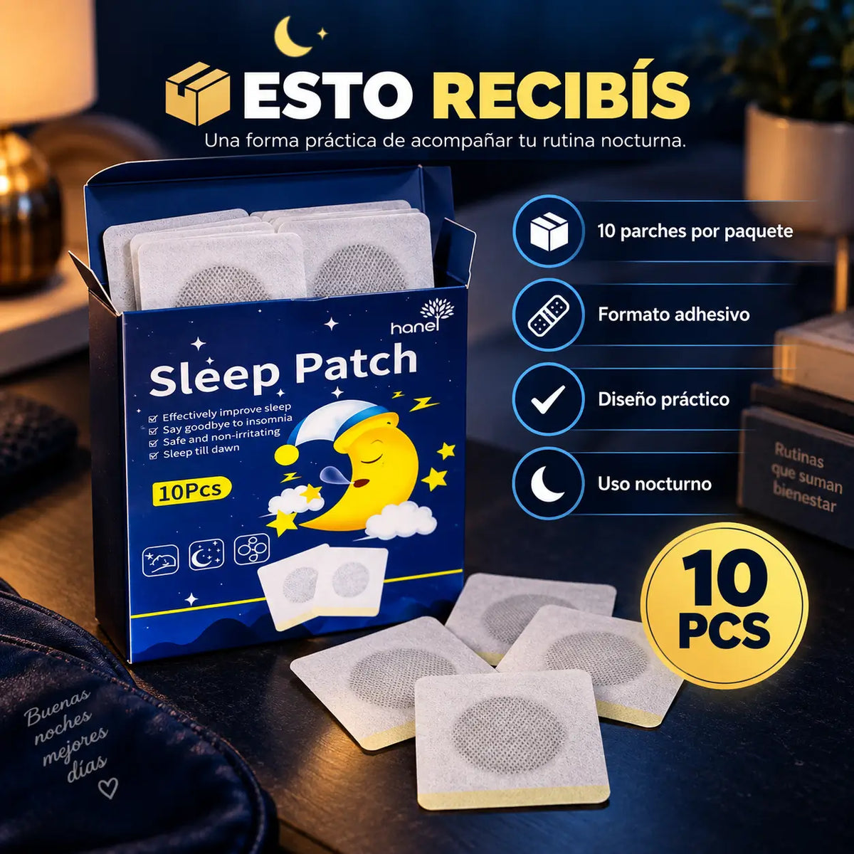 ¡PROMO 2X1! SleepPatch®️: Parche Nocturno para Dormir