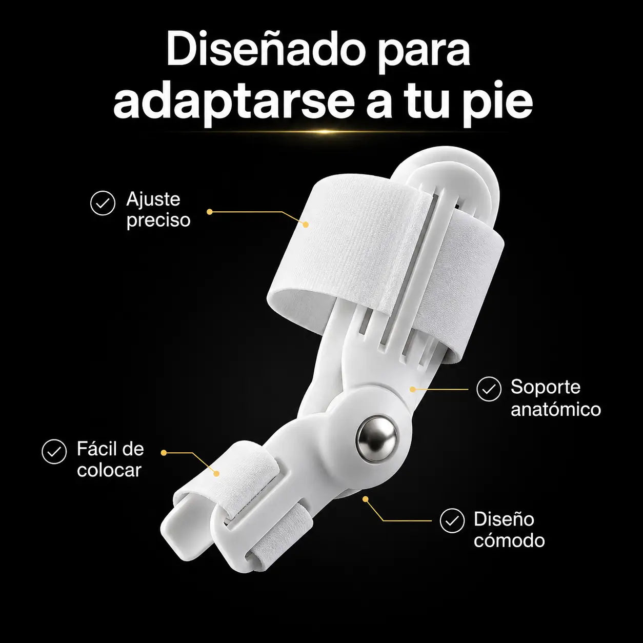 BunionCare Pro®: Corrector Ortopédico Ajustable para Juanetes + REGALO Sorpresa