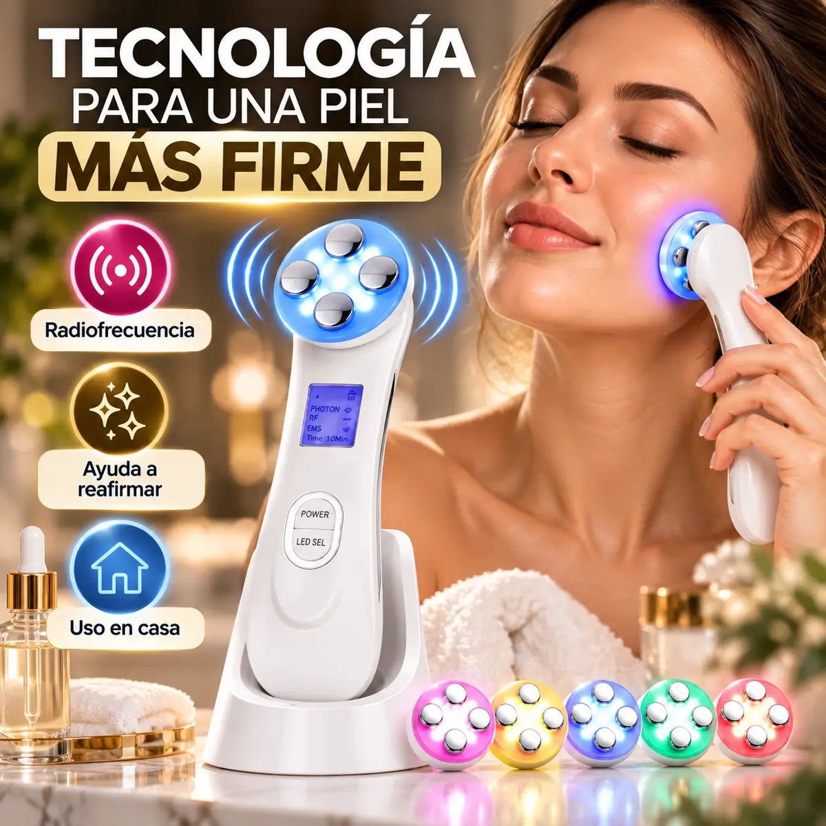 SkinLift Pro®: Radiofrecuencia + Electroporación 2EN1