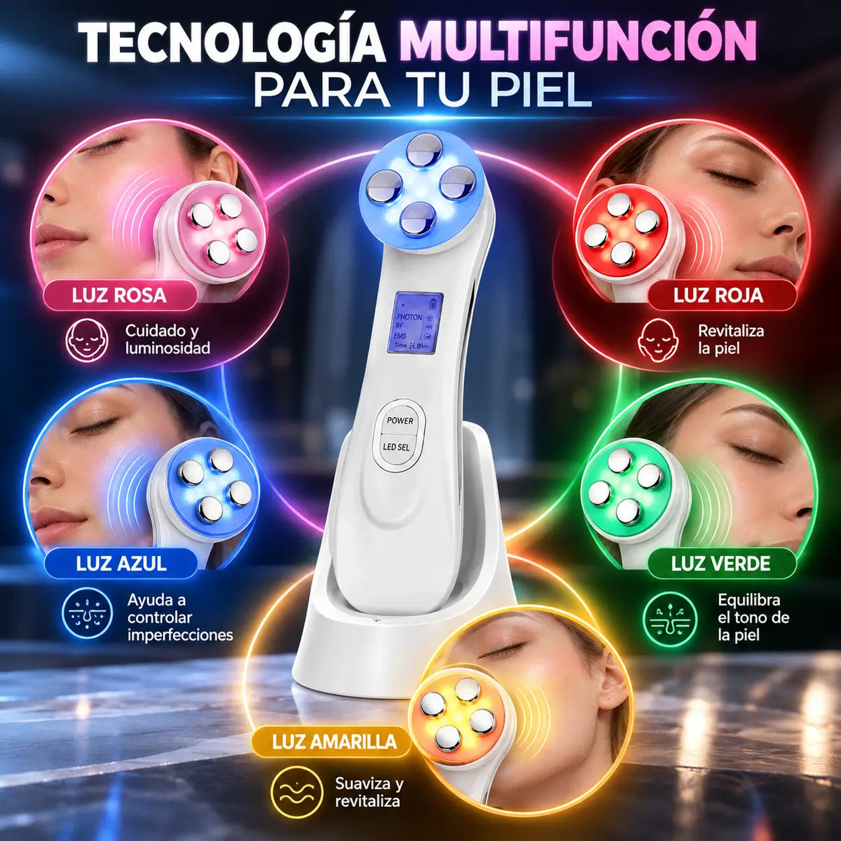 SkinLift Pro®: Radiofrecuencia + Electroporación 2EN1
