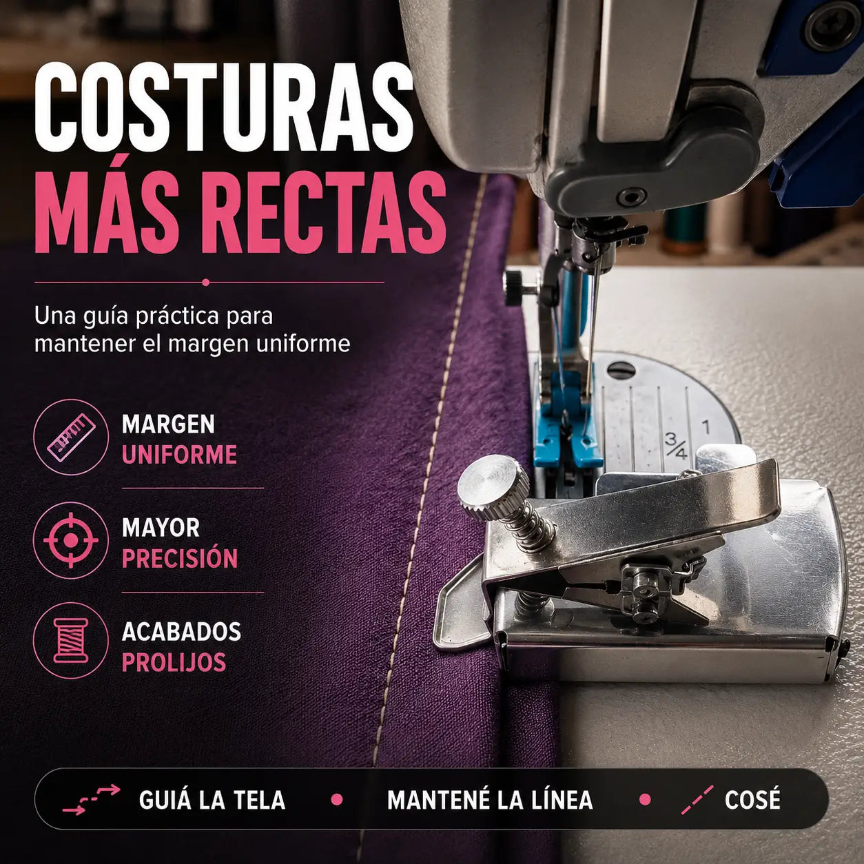 SewGuide® – Guía Magnética de Precisión