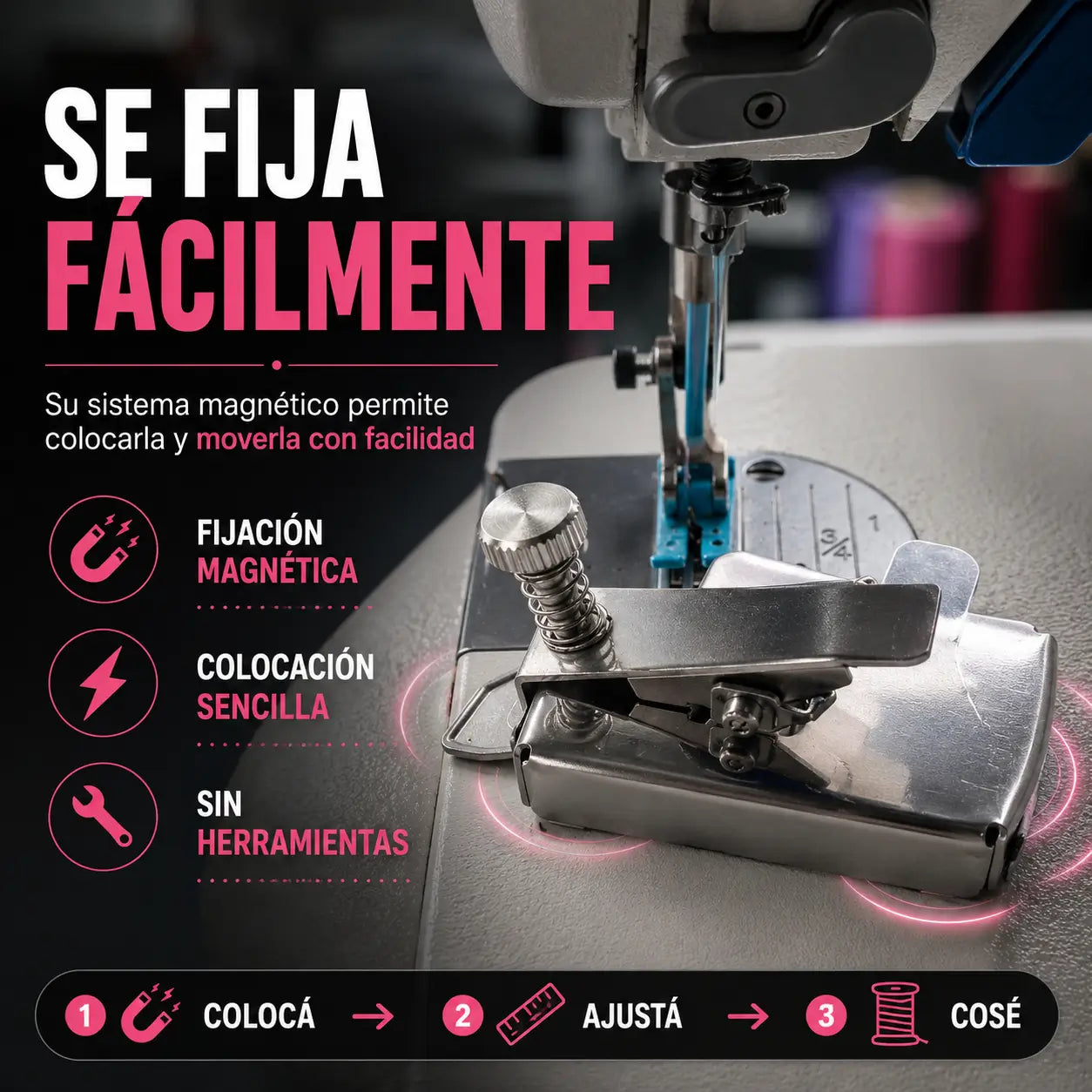 SewGuide® – Guía Magnética de Precisión