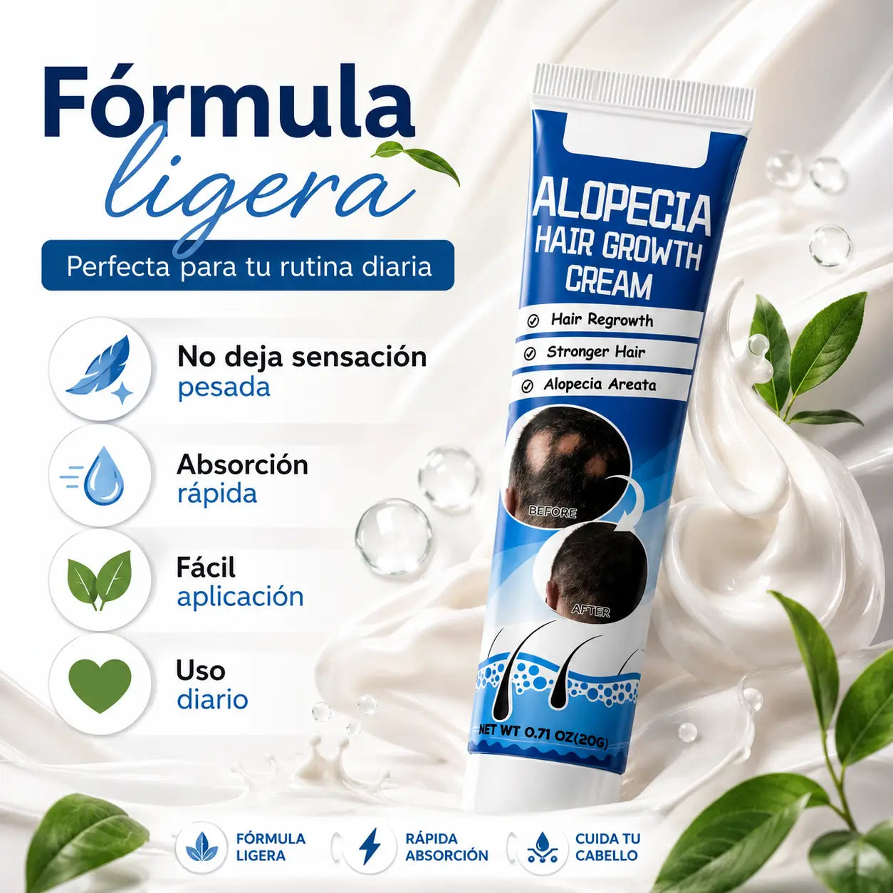 FoliMax®️:  Cuida tu cuero cabelludo y apoya el crecimiento natural del cabello