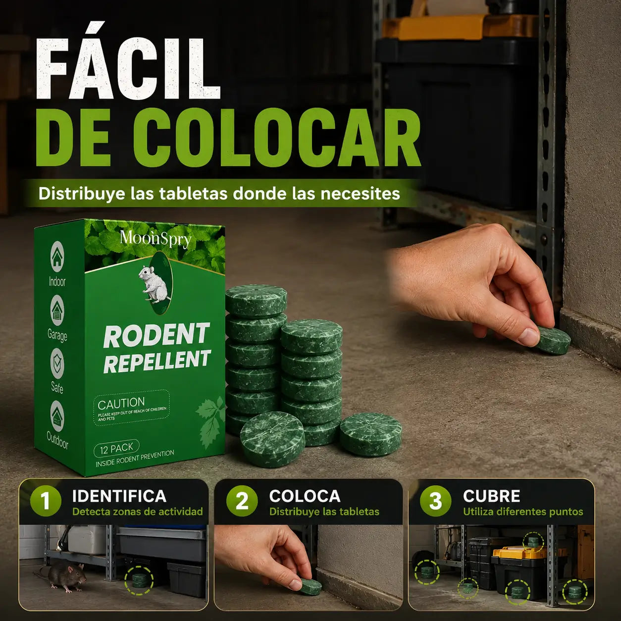 RatAway®: Repelente para Ratas y Ratones