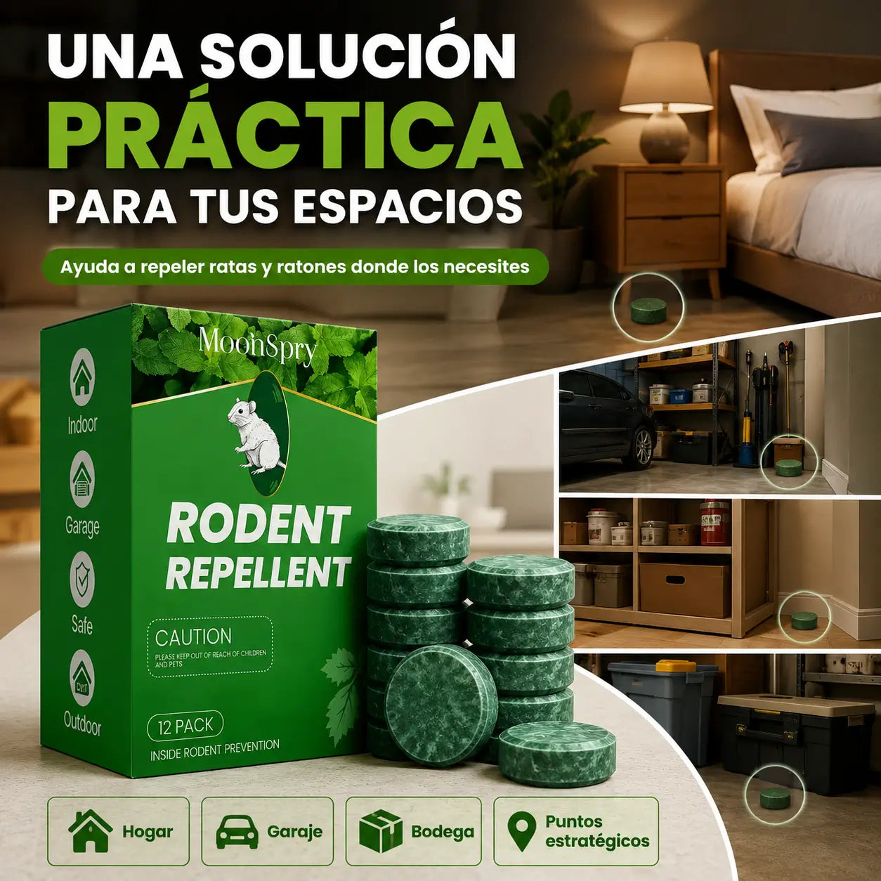 RatAway®: Repelente para Ratas y Ratones