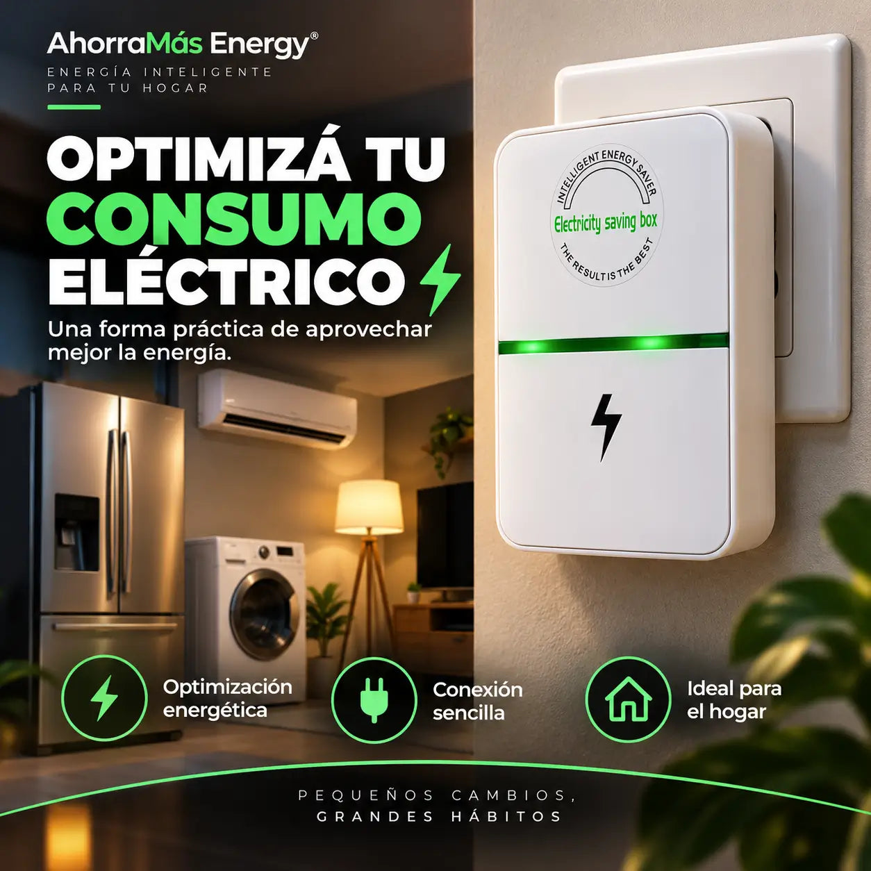 AhorraMás Energy®: Optimizador de Energía para tu Hogar