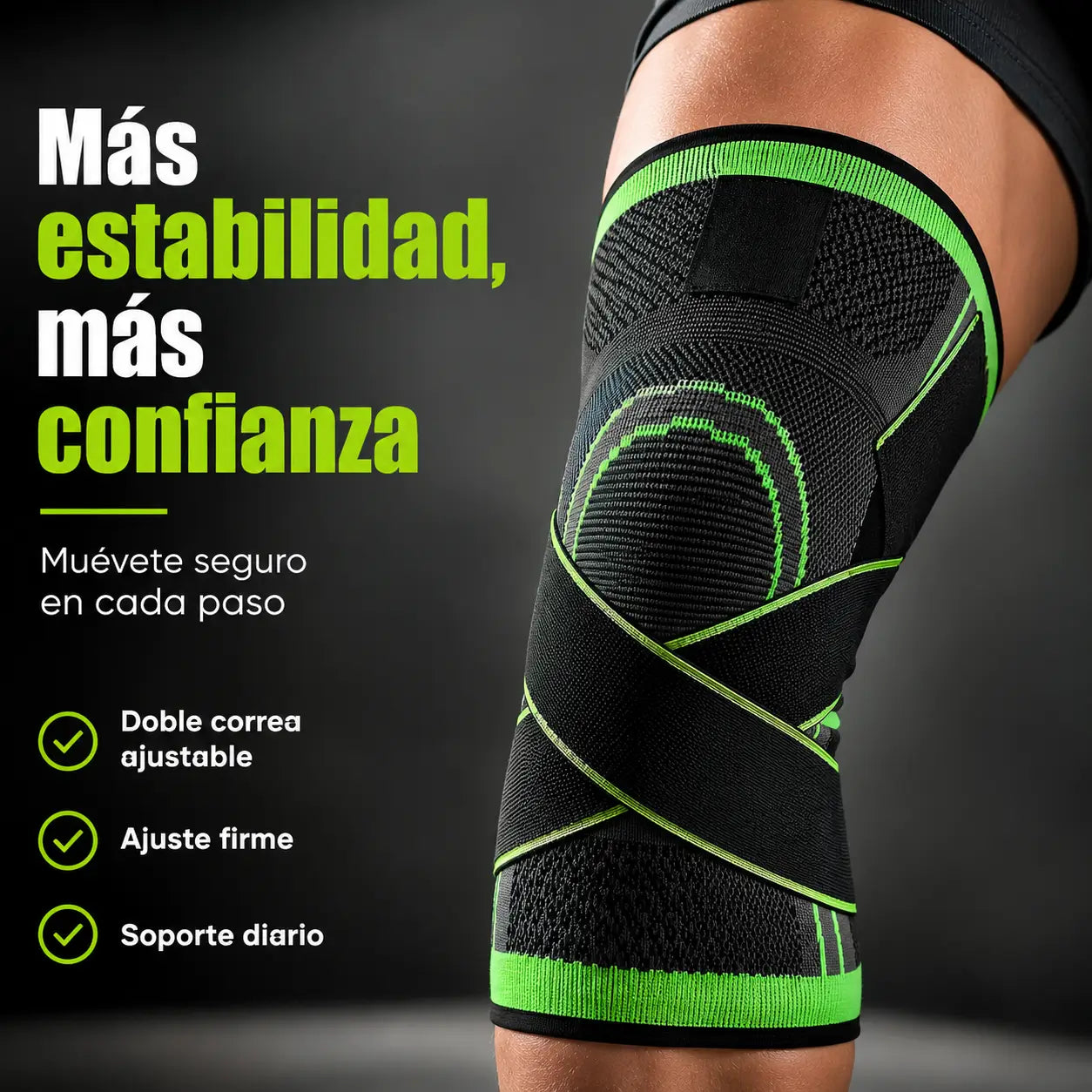 ¡PROMO 2X1! ProKnee Flex®: Rodillera de Compresión Ajustable