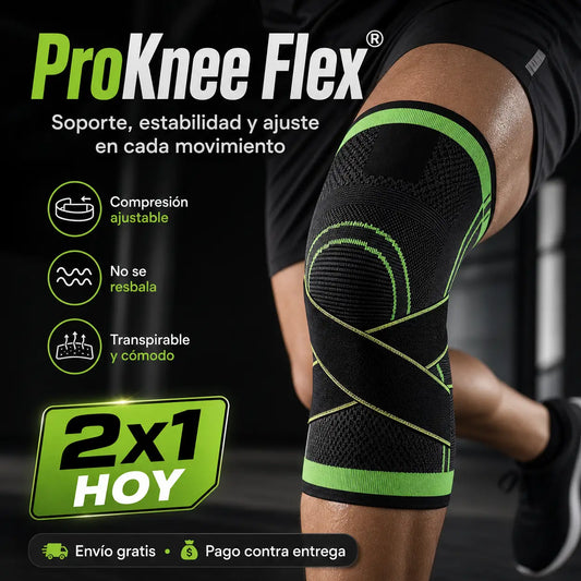 ¡PROMO 2X1! ProKnee Flex®: Rodillera de Compresión Ajustable