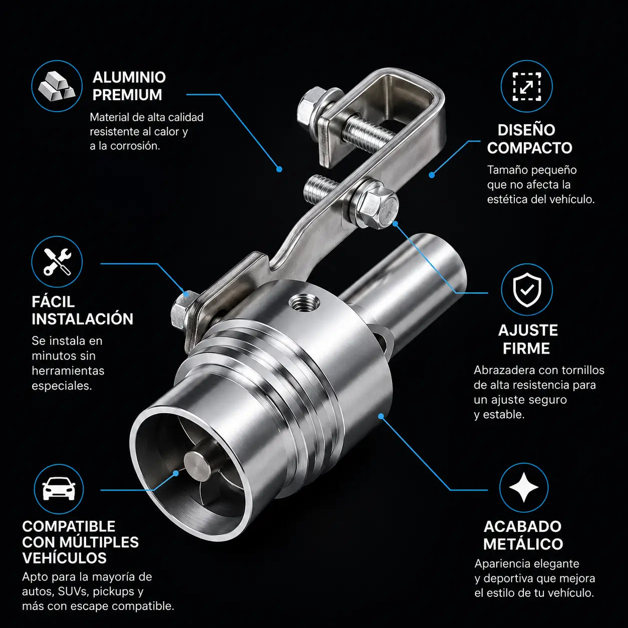TurboSound Pro®: Simulador de Sonido Turbo Universal para Escape