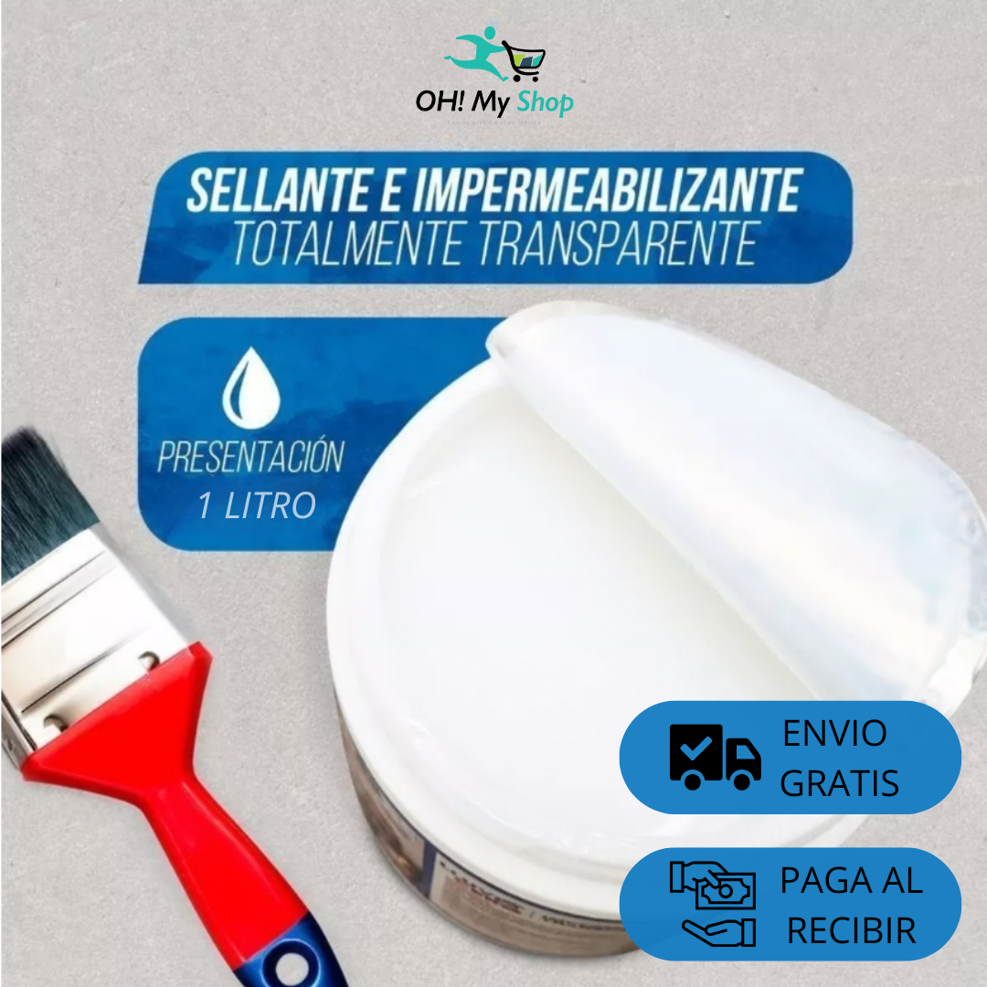 LLUVIA CERO 100% ORIGINAL! Sellador impermeabilizante + cinta tapagoteras de REGALO 🎁