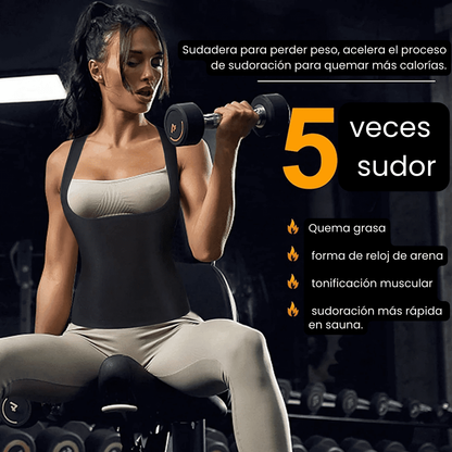 Chaleco Sauna Mujer Deportiva