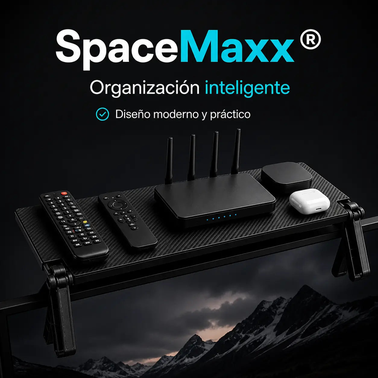 ¡PROMO 2X1! SpaceMaxx®: El organizador que elimina el desorden de tu sala