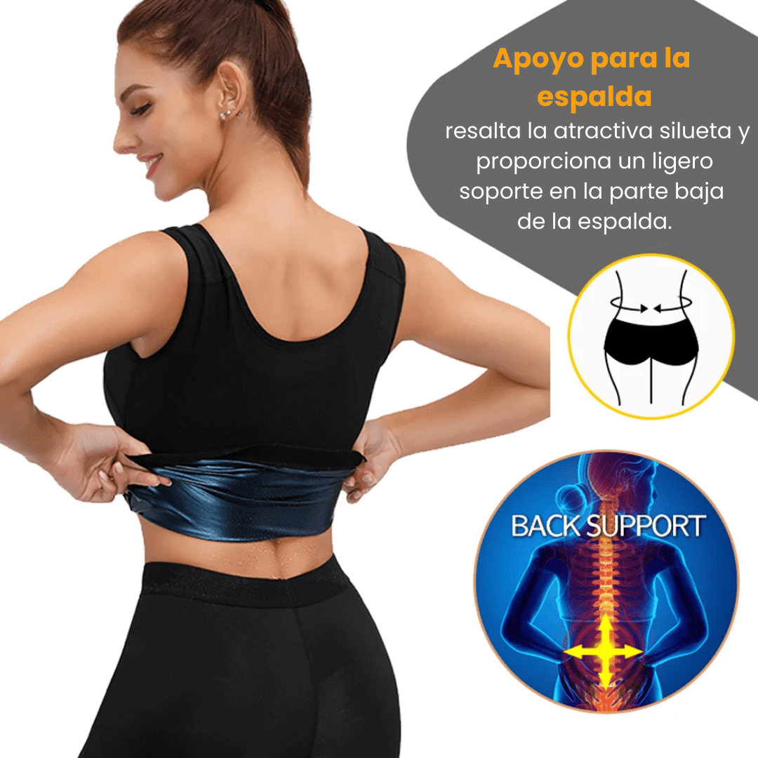 Chaleco Sauna Mujer Deportiva