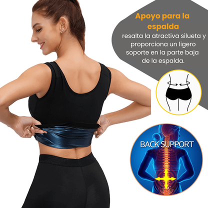 Chaleco Sauna Mujer Deportiva
