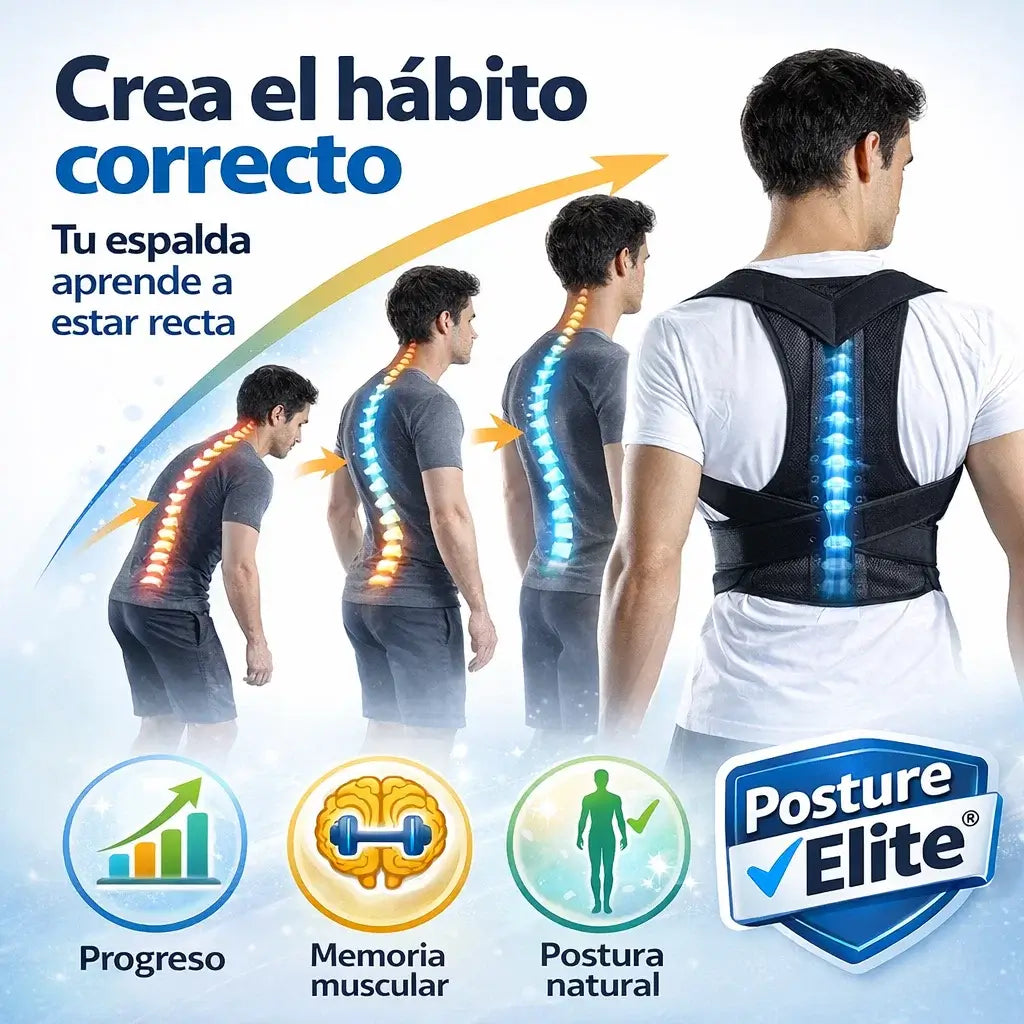 PROMO 2X1! PostureElite®: Corrector de Postura para Espalda – Mantén tu espalda recta sin esfuerzo