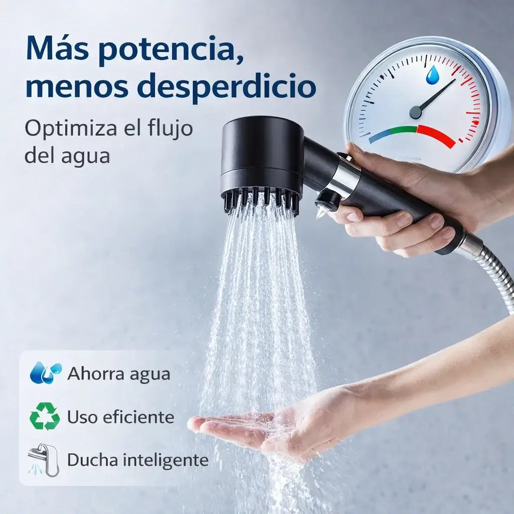 Cabezal de Ducha Multifuncional de Alta Presión: Más Potencia y Menos Desperdicio de Agua