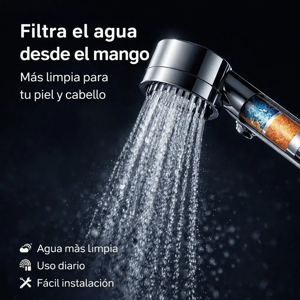 Cabezal de Ducha Multifuncional de Alta Presión: Más Potencia y Menos Desperdicio de Agua