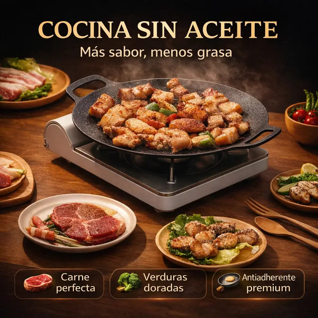 MagicCook Pan®: Sartén Coreana Antiadherente Premium