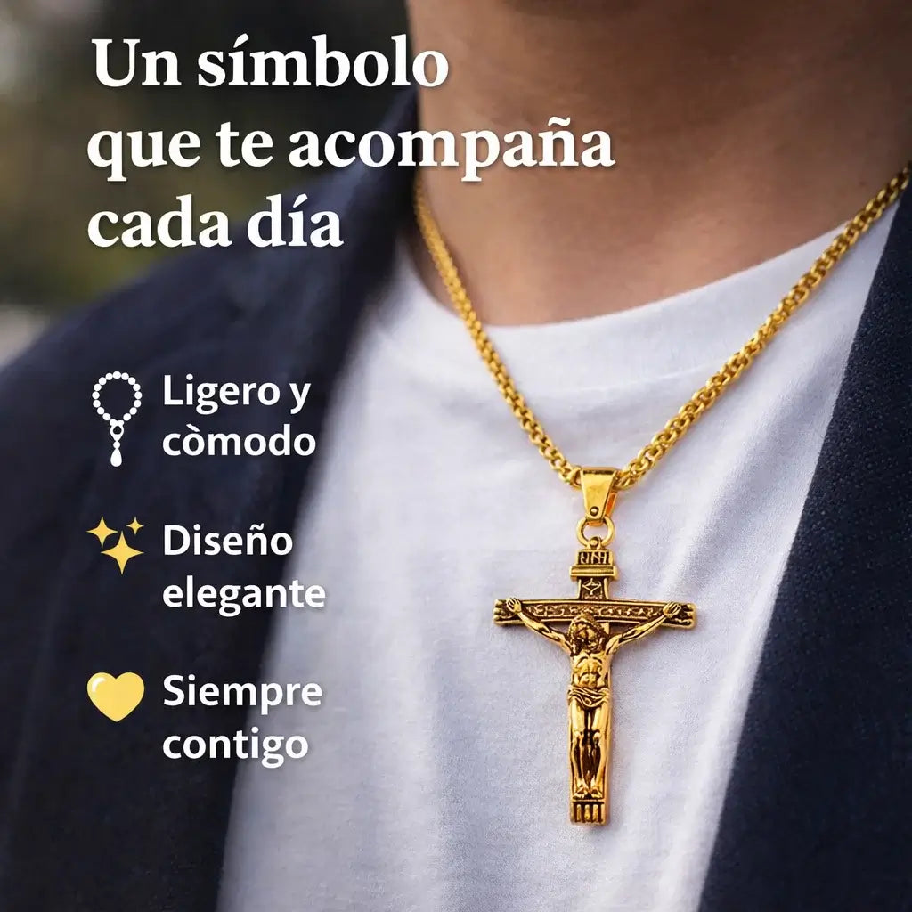 ¡PROMO 2X1! Eterna Cruz®️: Crucifijo de Fe y Esperanza