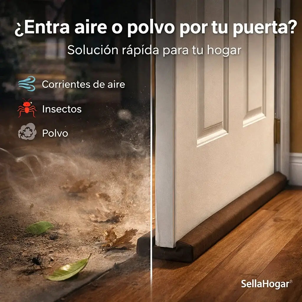 ¡PROMO 2X1! SellaHogar®: Aislante para Puertas y Ventanas