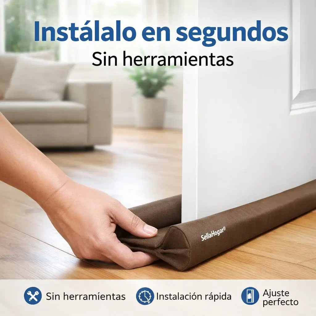 ¡PROMO 2X1! SellaHogar®: Aislante para Puertas y Ventanas