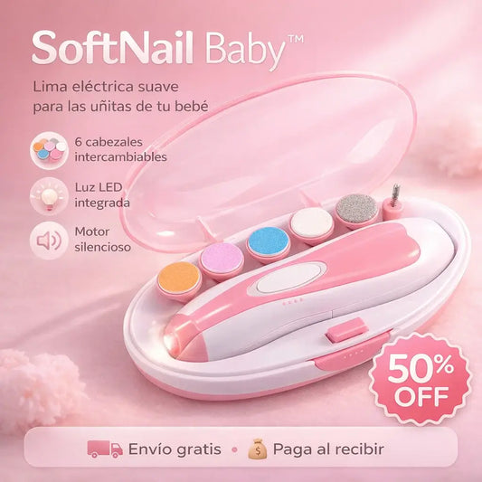 SoftNail Baby®️: La forma más tranquila de cuidar las uñitas de tu bebé 👶💗