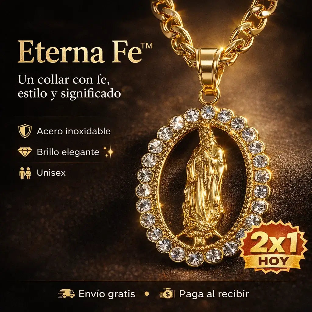 ¡PROMO 2X1! Eterna Fe®️: Un símbolo de protección y amor