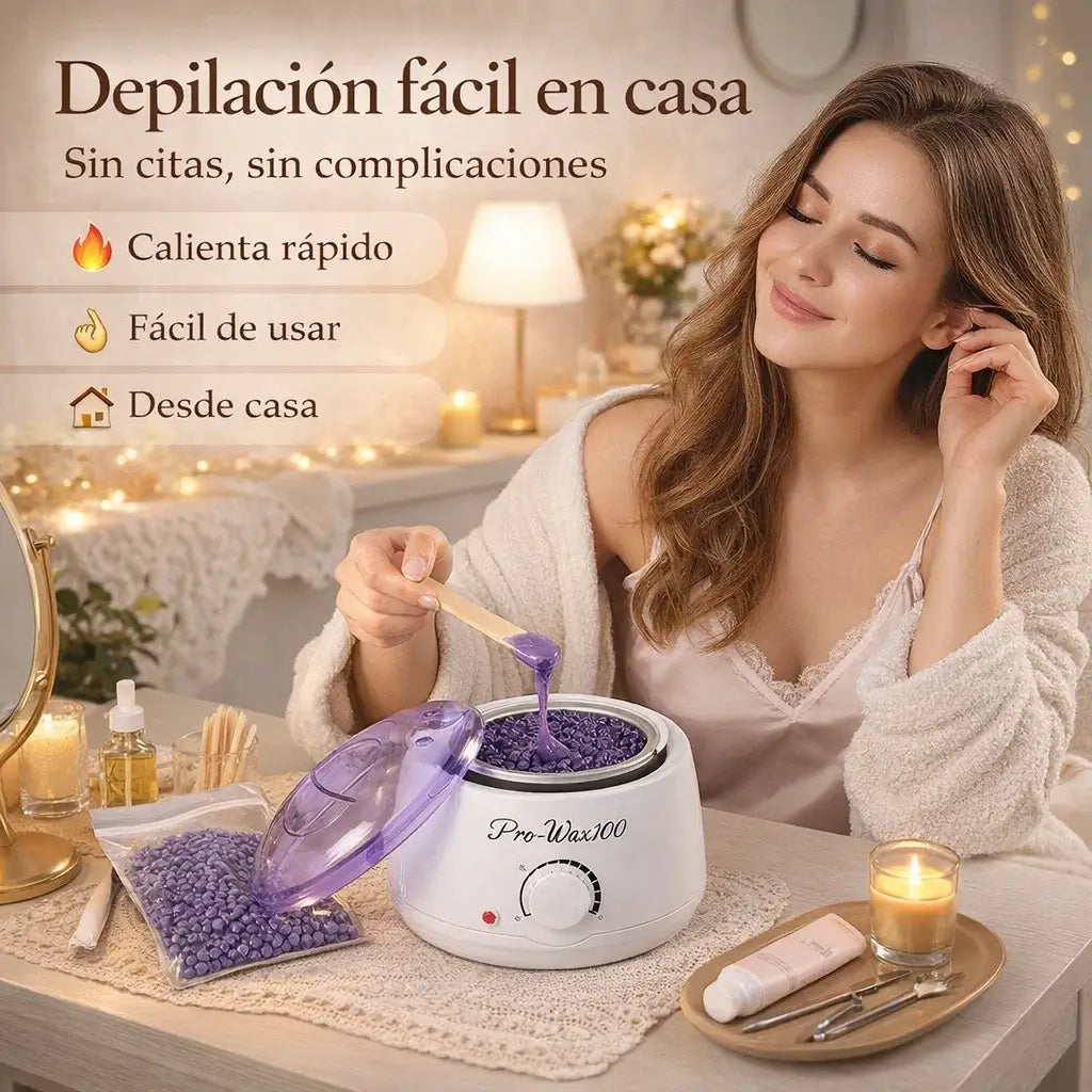 Depiluxe Pro 100®️: Kit Depilación en Casa
